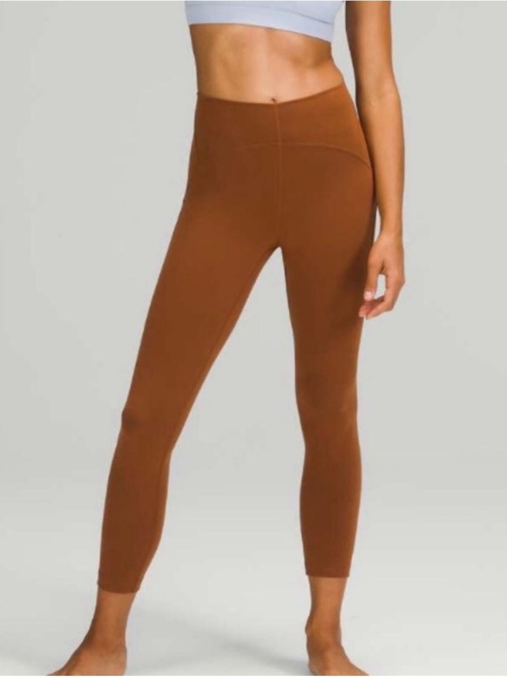 lululemon athletica Rust Brown High-Rise Leggings